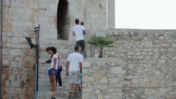 Castelo de Peniscola — Vídeo de Stock