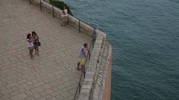 Castillo de Peniscola — Vídeos de Stock