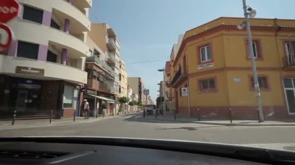 スペイン、Vinaros 市 — ストック動画