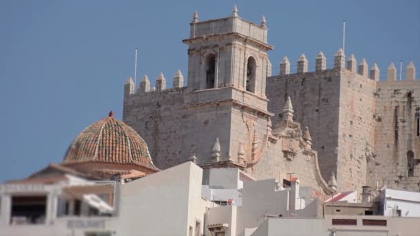 Castillo de Peniscola — Vídeo de stock