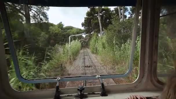 Amusement park Tibidabo — Stock video