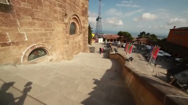 Amusement park Tibidabo — Wideo stockowe