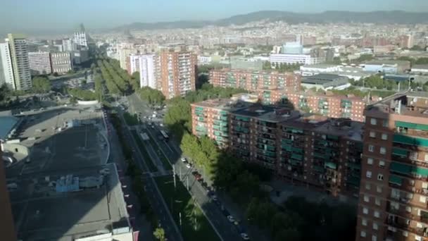 Vista elevador do hotel — Vídeo de Stock