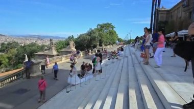 Palau Nacional yaz Şehir Parkı