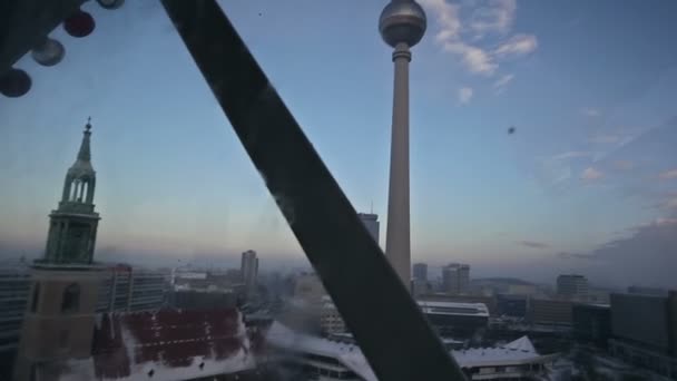 Europeiska jul, Berlin — Stockvideo