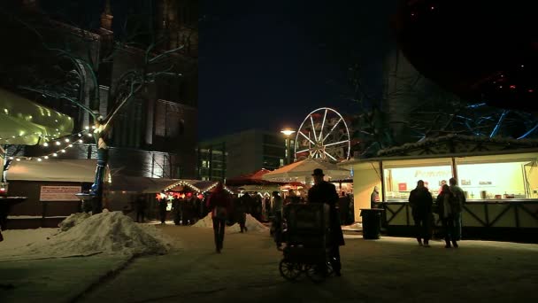 Navidad europea, Berlín — Vídeos de Stock