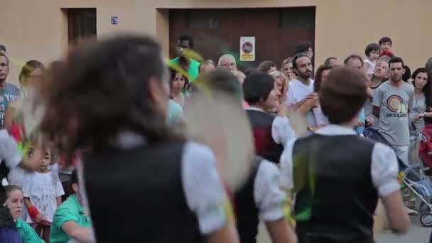 Festival annuale Vilafranca del Penedes — Video Stock