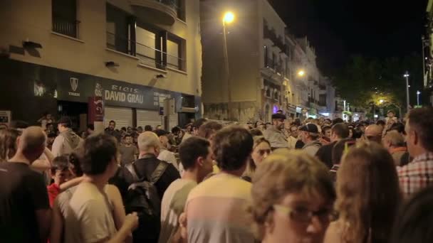 Festival annual Vilafranca del Penedes — Stock video