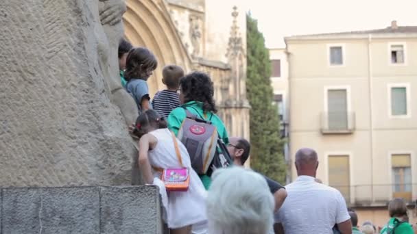 Festival annual Vilafranca del Penedes — Stock videók