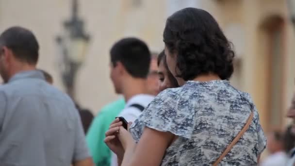 Festival annual Vilafranca del Penedes — Stok video