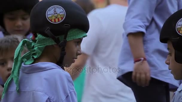 Festival anual Vilafranca del Penedes — Vídeo de stock