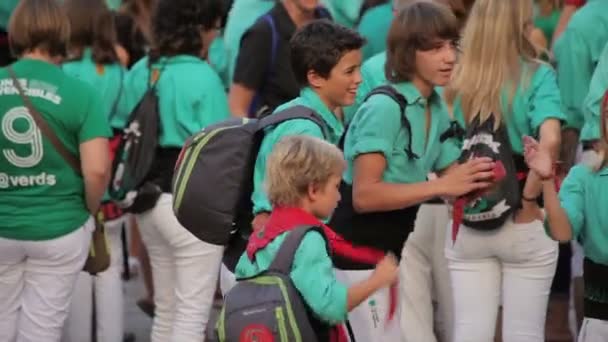 Festival annual Vilafranca del Penedes — Stock videók