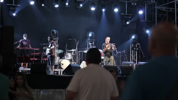 Festival anual Vilafranca del Penedes — Vídeo de stock