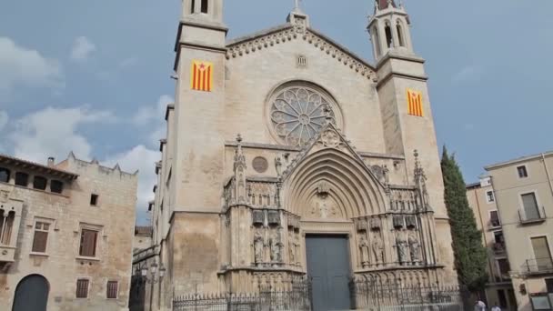 Tortosa, Spain Catalonia — Wideo stockowe