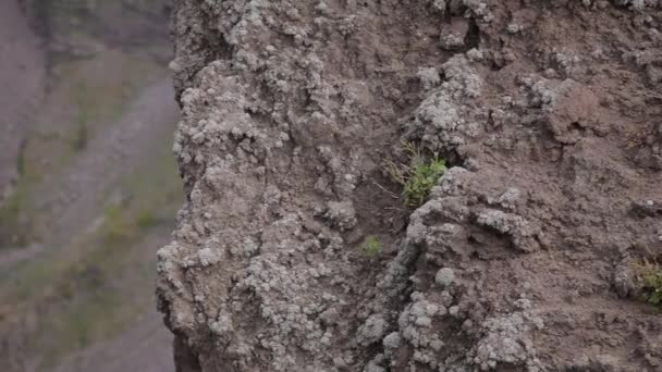 维苏威火山的火山口 — 图库视频影像
