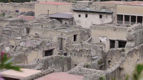 Ruinas de Herculano, Italia — Vídeo de stock