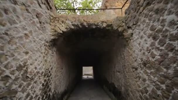 Руїни Геркуланум, Італія — стокове відео