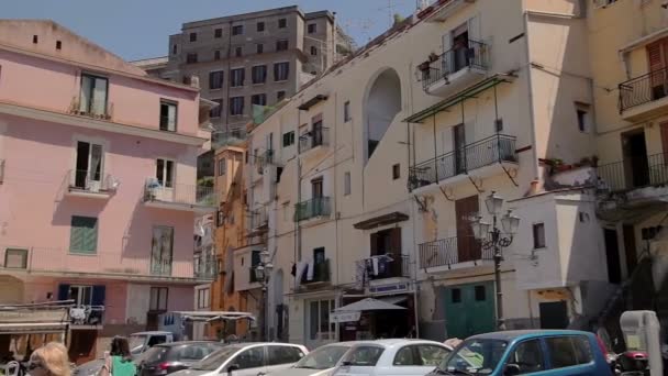 Staden Sorrento Italien — Stockvideo