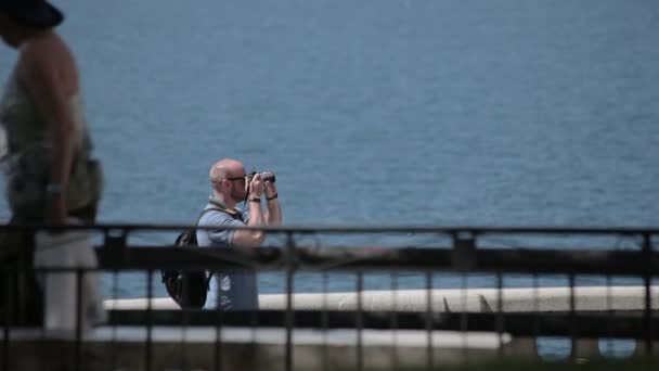 Stad Sorrento Italië — Stockvideo