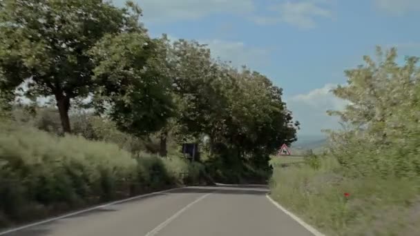 Voyage en autocar vers la ville de Bénévent — Video