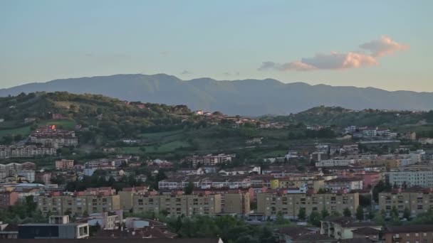 Stadt benevento italien — Stockvideo