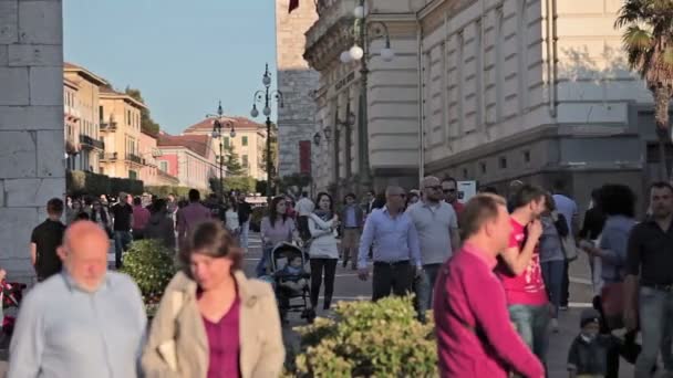 Città Benevento italia — Video Stock