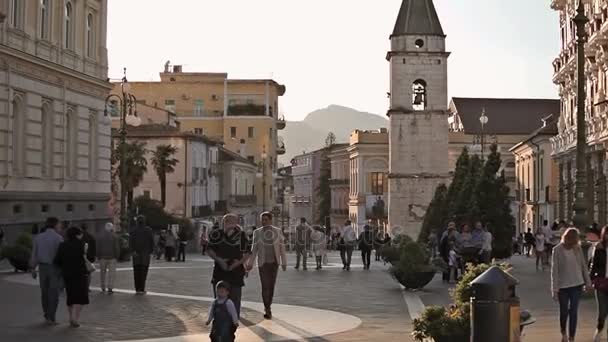 Місто Беневенто Італії — стокове відео
