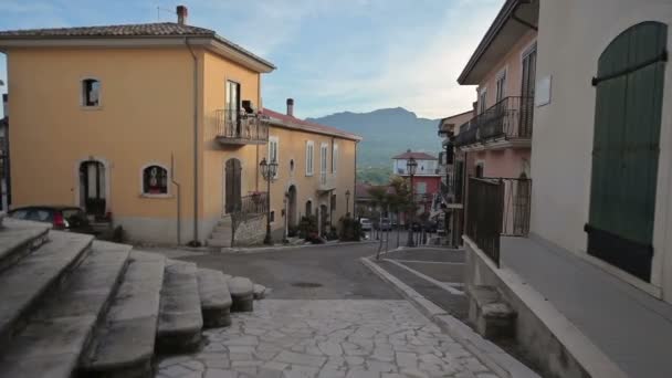 Город Pternopoli Italy — стоковое видео