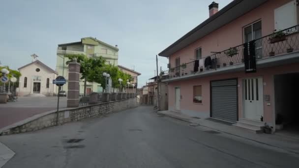 Stadt pternopoli italien — Stockvideo