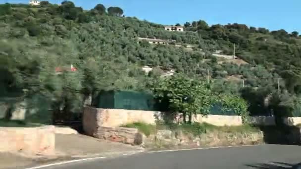 Un viaggio da Pternopoli a Sperlonga — Video Stock