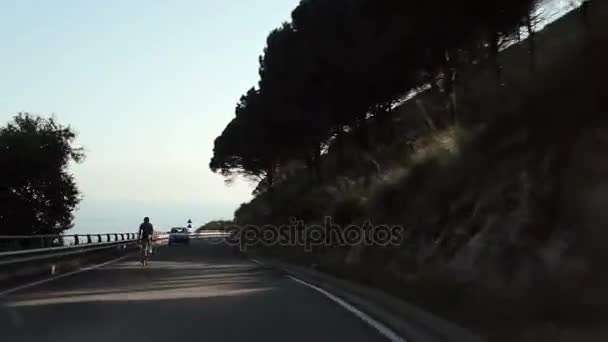 Un viaggio da Pternopoli a Sperlonga — Video Stock