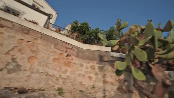 Ciudad Sperlonga italia — Vídeo de stock