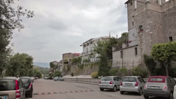 Cidade Minturno Itália — Vídeo de Stock