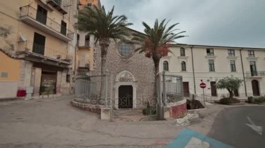Minturno İtalya şehirde yürüyüş