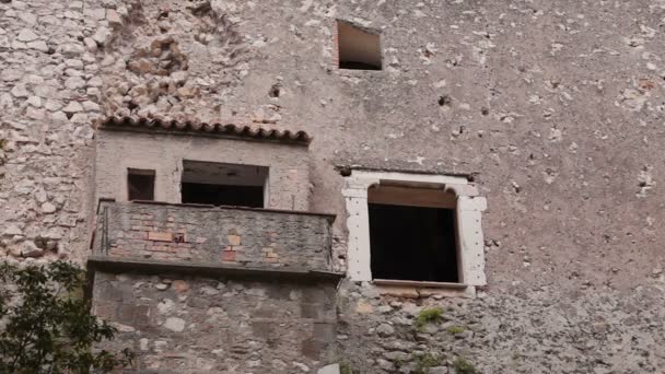 Casco Antiguo Minturno Casas — Vídeos de Stock