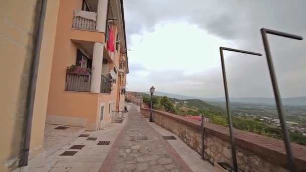 City Minturno Italy — Stock Video