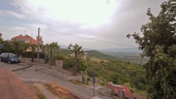 Cidade Minturno Itália — Vídeo de Stock