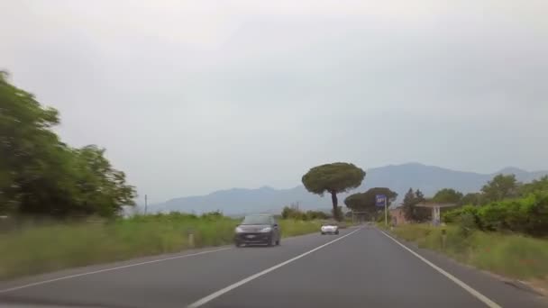 Un viaje de Pternopoli a Reggia di Caserta — Vídeos de Stock