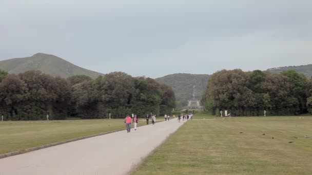 Parco Della Reggia di Caserta — Stock video