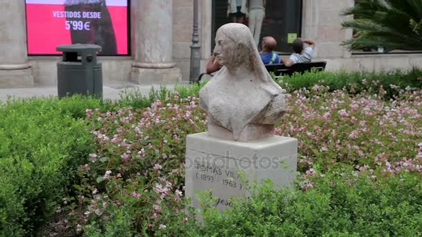 Palma de Mallorca, Las calles de la ciudad — Vídeos de Stock