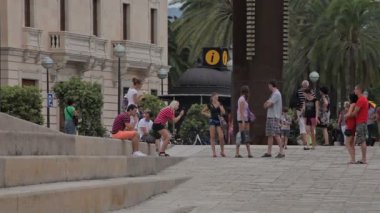 Yürüyüş ve turist tatil.