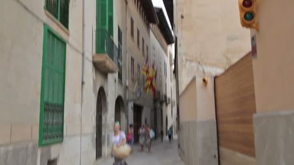 Palma de Mallorca, Spanien, Balearen — Stockvideo