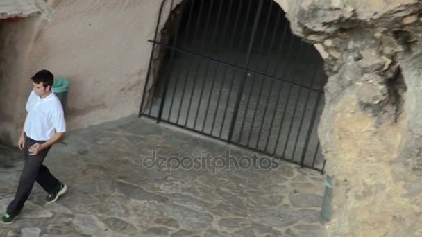 Excursión a la cueva DArta en la isla de Mallorca . — Vídeos de Stock