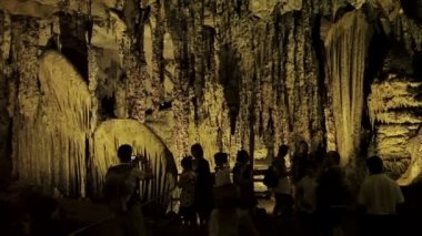 Gezi mağaraya Darta Mallorca Island üzerinde.