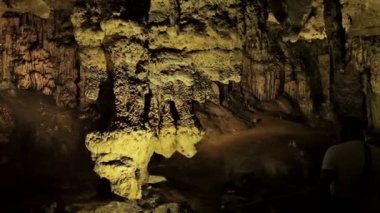 Gezi mağaraya Darta Mallorca Island üzerinde.