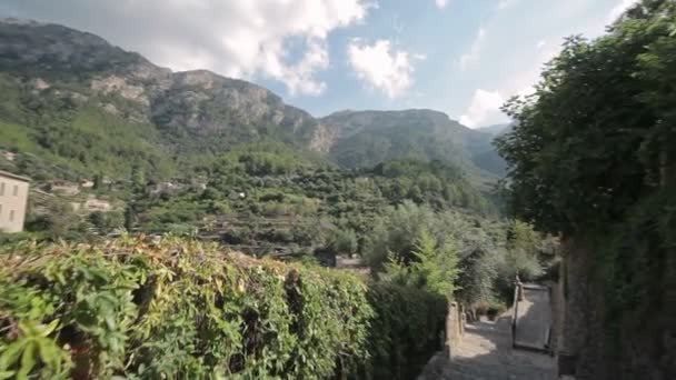 Mountain village Deia — Stock Video