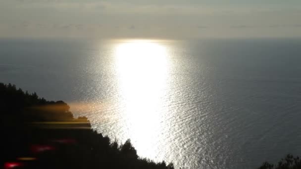 Coucher de soleil à Mallorca . — Video