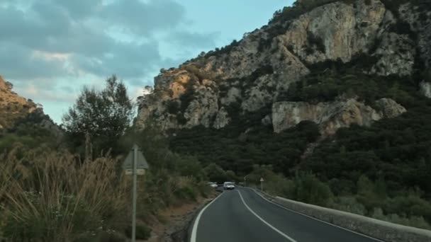 Επαρχιακή πόλη Valldemossa — Αρχείο Βίντεο