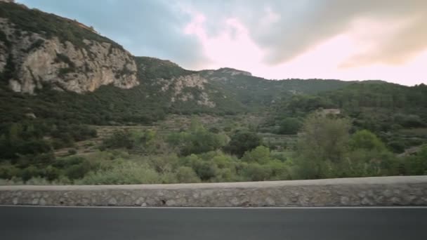 Επαρχιακή πόλη Valldemossa — Αρχείο Βίντεο