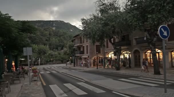 Provinční městečko Valldemossa — Stock video